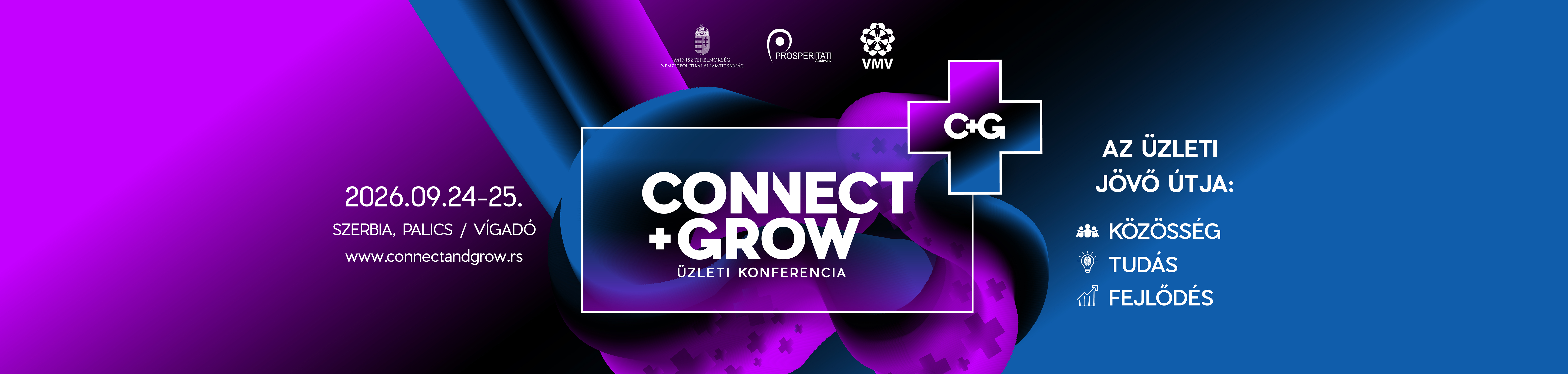 Connect+Grow 2026 Banner